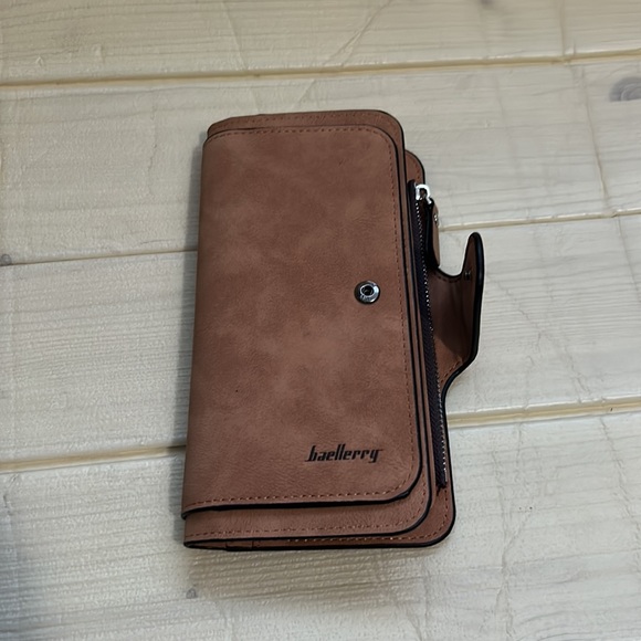 GXF-Baellerry women’s wallet, long wallet card packages, long buckle with zipper - Picture 5 of 9